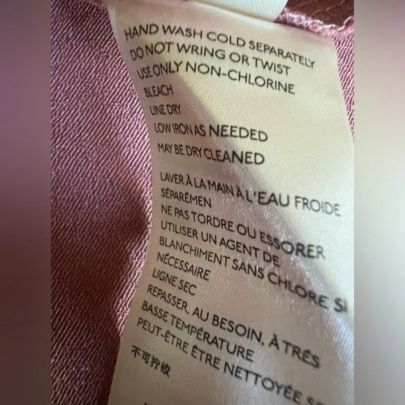 Free People‎ Beatrice Satin Maxi Dress Pink/rose size 8 NWT - Picture 16 of 16